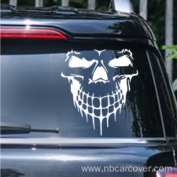 Sell Hot Skull Reflective Hood Cars Stickers